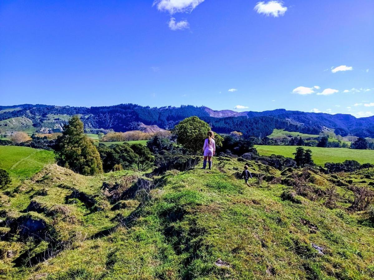Renagour Cottage - Farmstay With Hot Tub! Whanganui Exteriör bild
